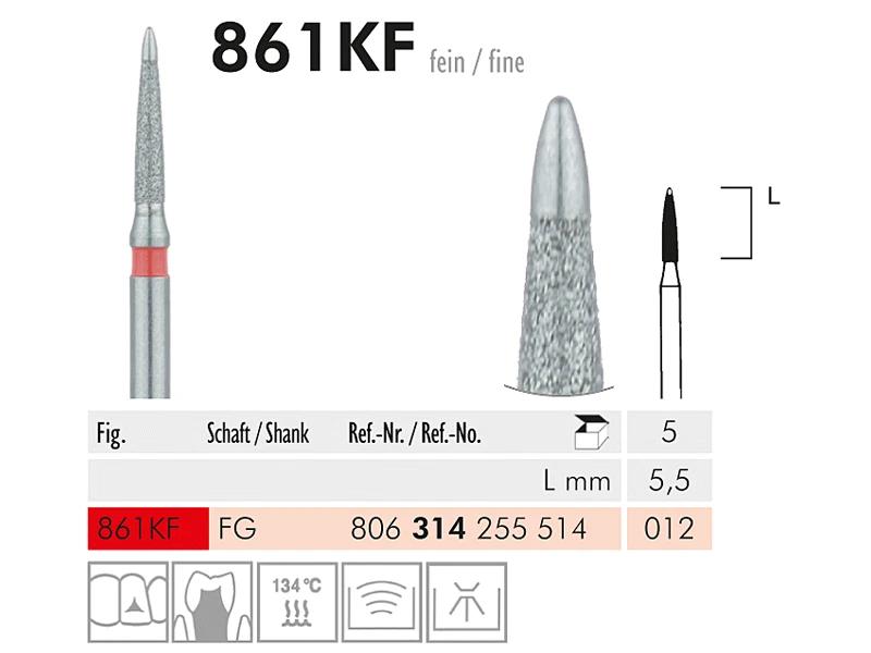 861 KF FG 012 diamantinstrument