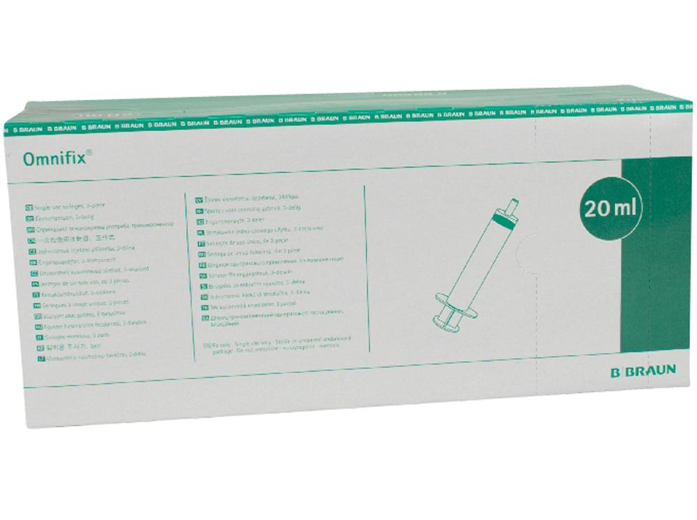 Seringue Omnifix Luer-Lock 20ml 100p.