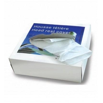 Medistock housses d'appui-tête blanches 25 x 33 cm (250 pcs)