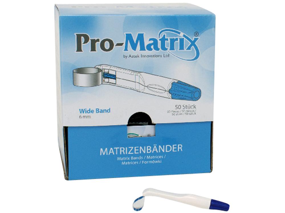 Pro-Matrix 6,0mm large bleu 50p.