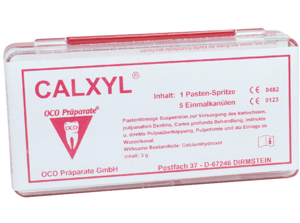 Seringue de pâte rouge Calxyl 3gr Op