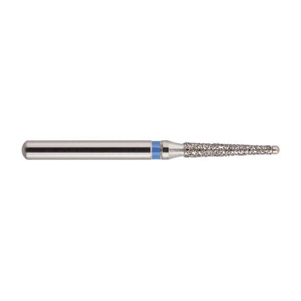 Fraises diamantées Maxima - FG 219 - ISO 012, moyen (bleu), 5 pcs