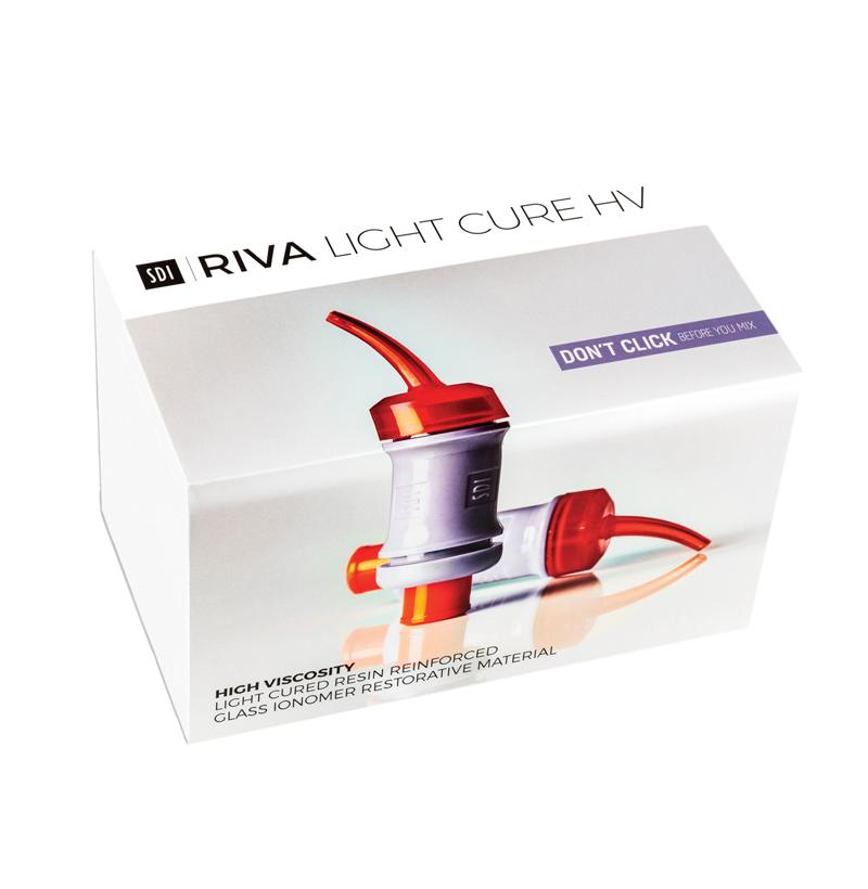 RIVA LIGHT CURE HV CAPS (50)