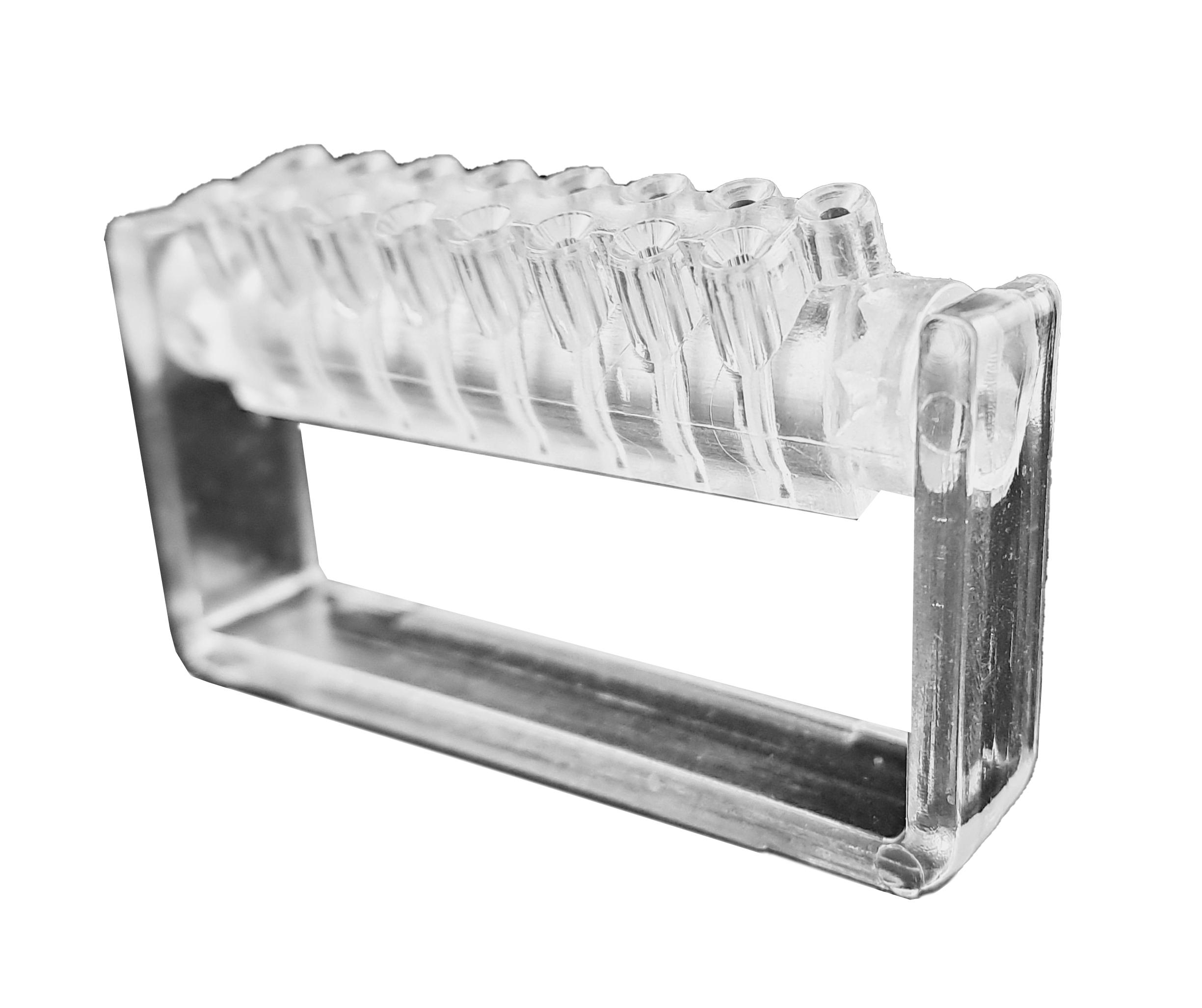 Borenhouder 65X38X12Mm 16 Gaatjes Transp.