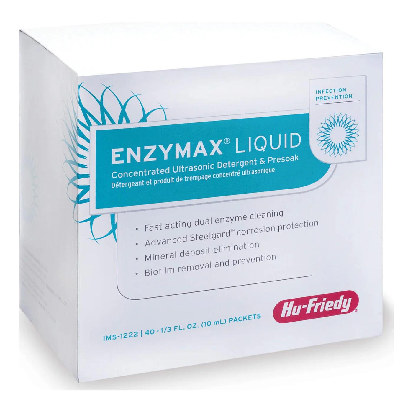 IMS Detergent Enzymax liquid, 40 x 10ml sachet
