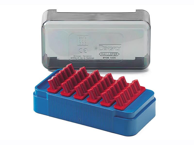 Coffret plastique endo inserts vide 248-8