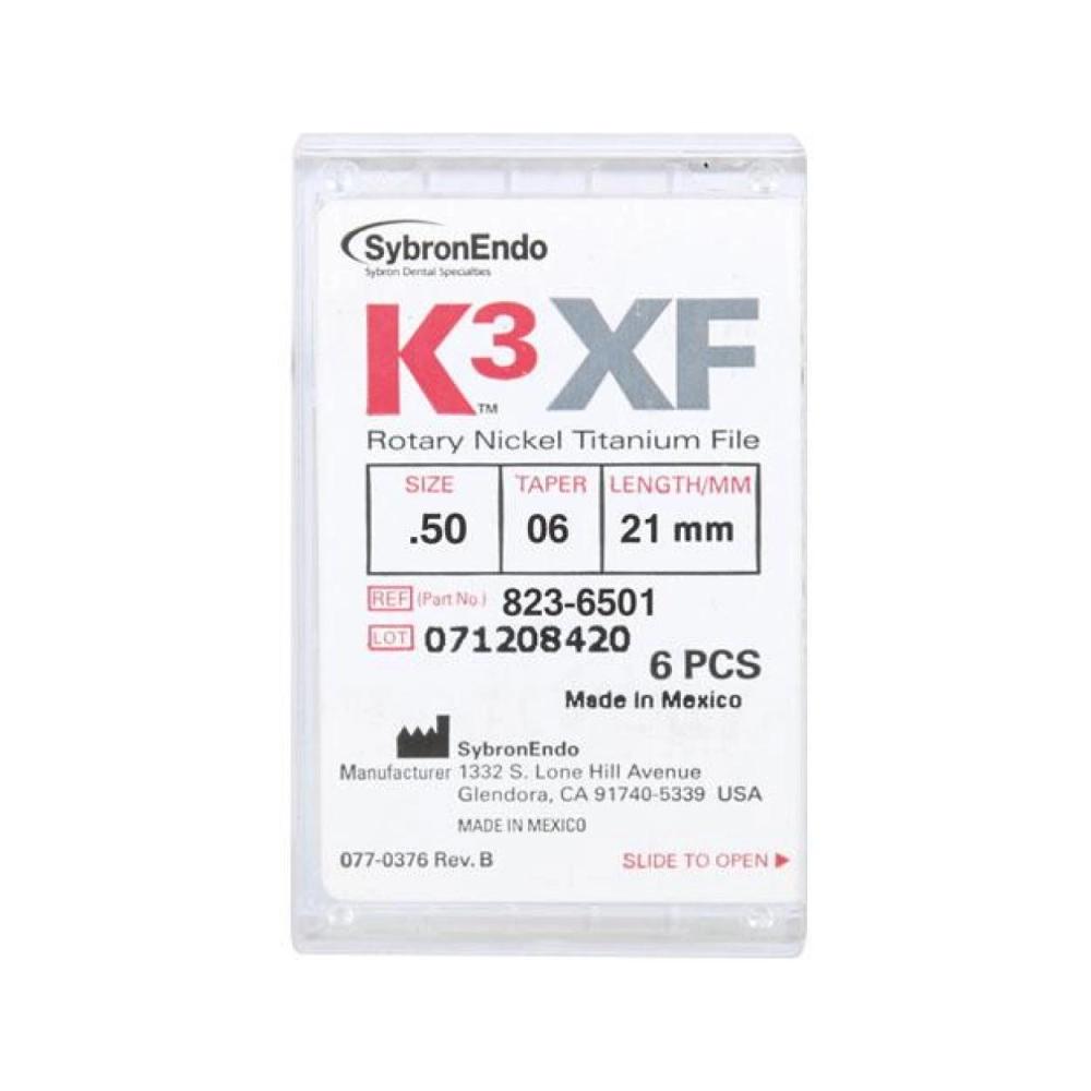 SybronEndo K3XF file .06 CA 21 mm no.50