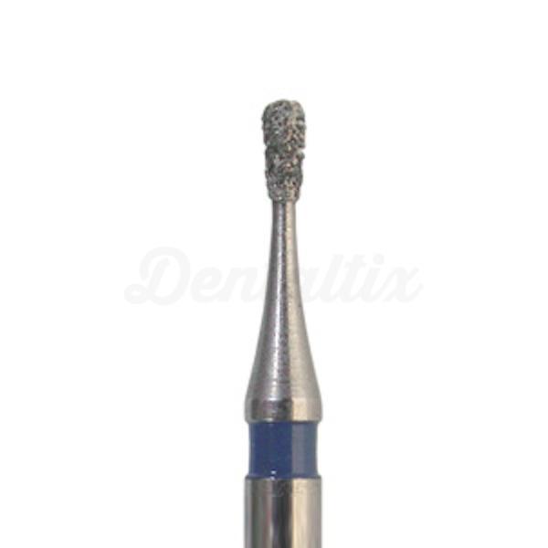 Fraise diamantée en forme de poire pour turbine FG :