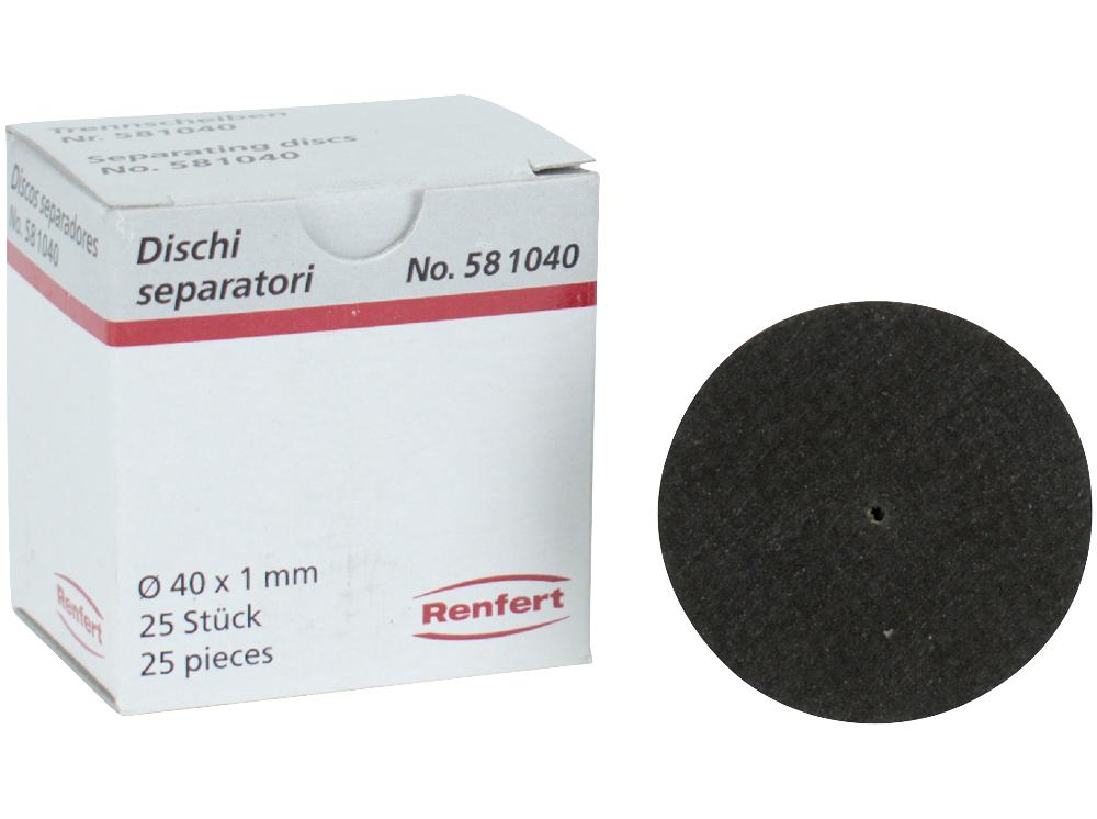 Disques à tronçonner 40x1,0mm renforcés.  25pcs