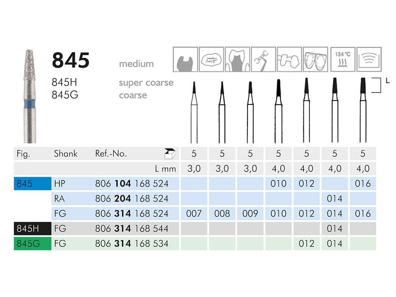 845 instrument diamanté