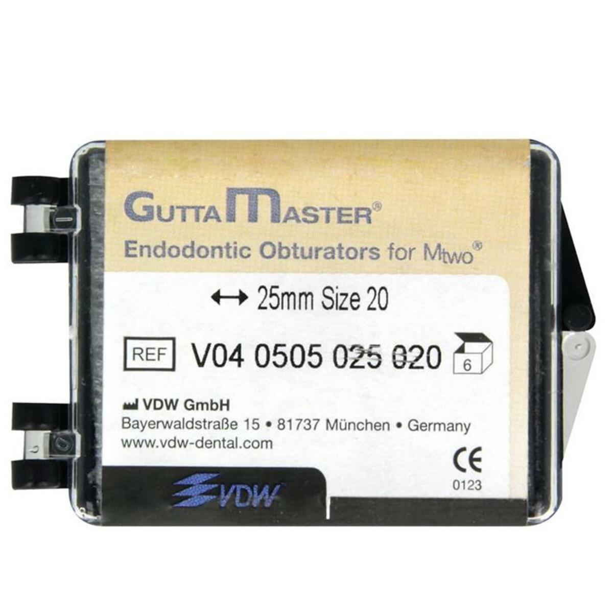 GuttaMaster® Obturateurs 25mm - ISO 20