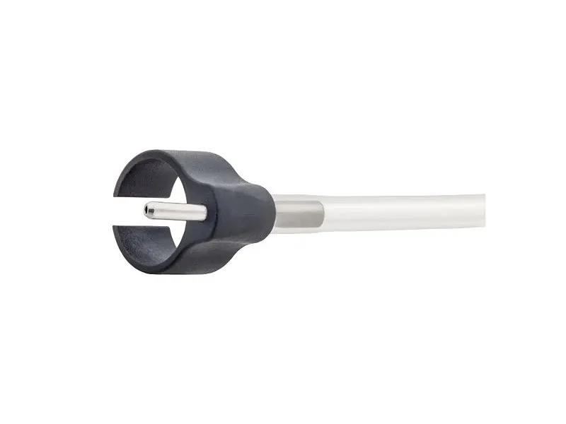 Spray clip with 3 coolant hoses and nozzle cleaner for straight handpiece HE-43