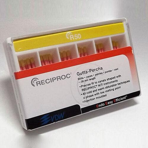 VDW Reciproc pointes de gutta-percha R50/28 mm (60 pcs)