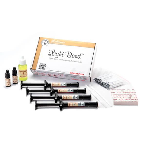 Light Bond : Kit d'Adhésif Photopolymérisable (4 Seringues de 5 gr)