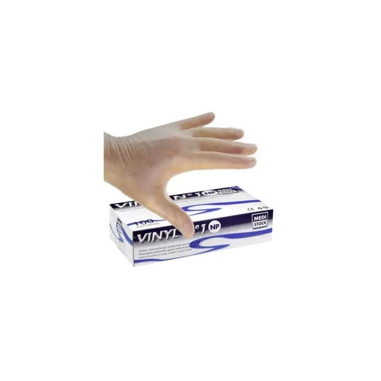 Gants Vinyle Non Poudrés Medistock – PVC ambidextre non stérile
