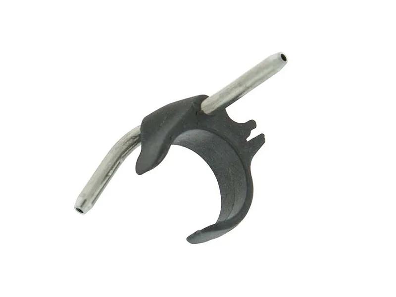 spray clip black with external tube holder