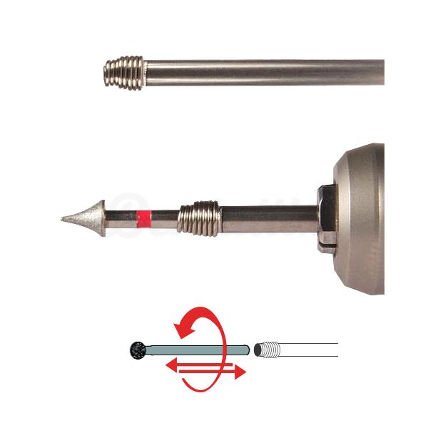 ACC UNIGRIP : Adaptateur pour fraises à turbine à contre-angle