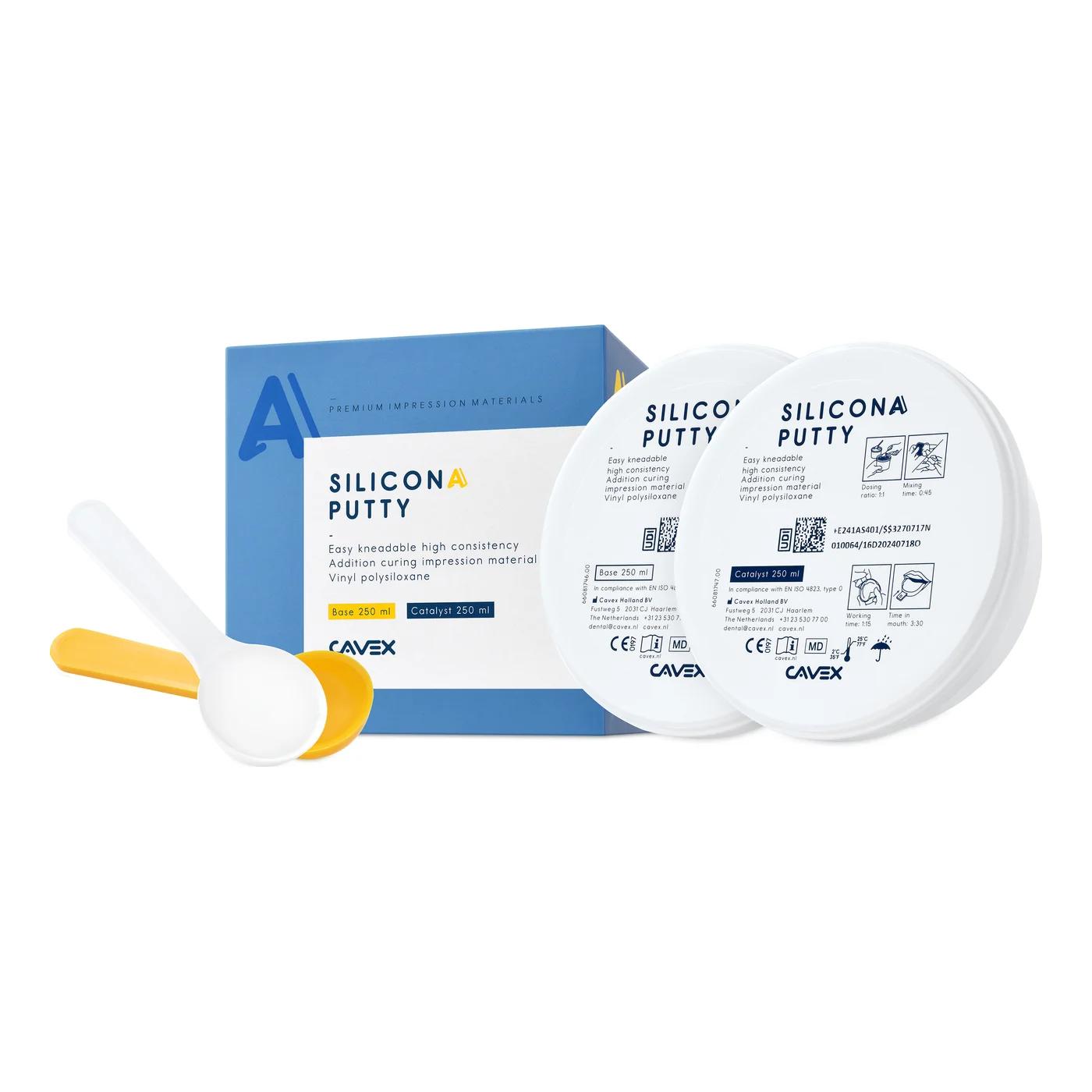 Silicone A Soft Putty Yellow 500 Ml.