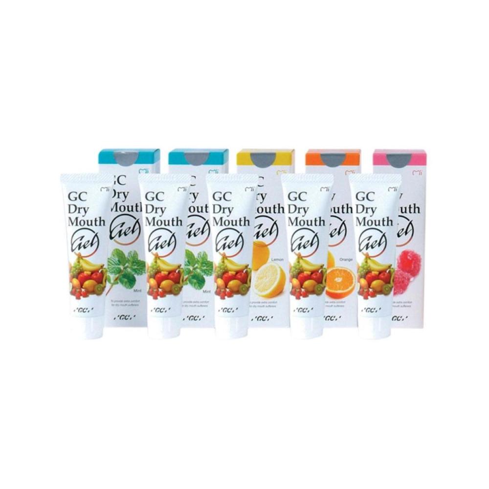 GC Dry Mouth Gel Tubes - assortiment
