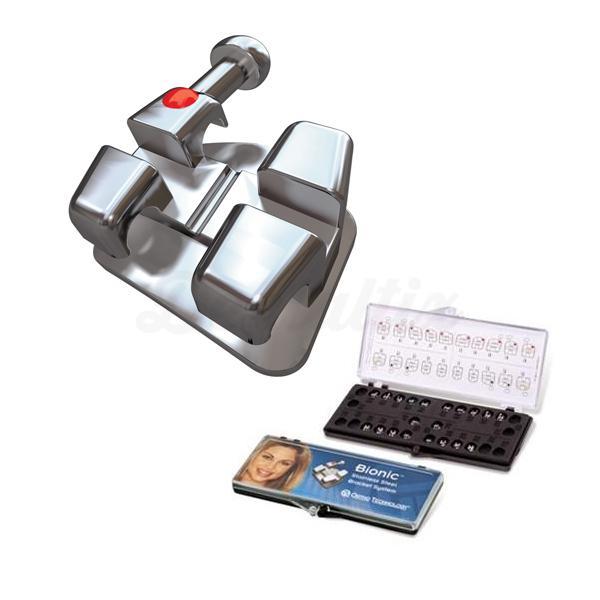 Kit complet Brackets métalliques standard .018" - Bionic (20 unités)