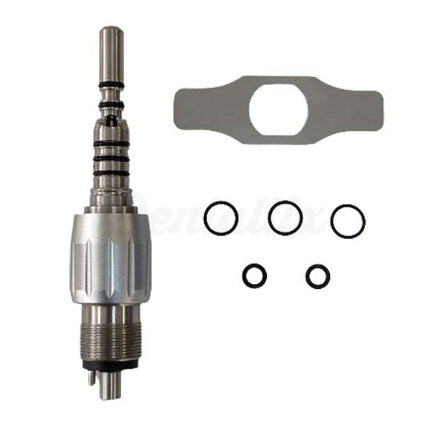 Snelkoppeling voor turbine, type KaVo Multiflex, met zelfopwekkend licht
