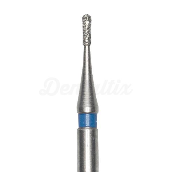 137.FG.007 Fraise cylindrique diamantée pour turbine (5 pièces)