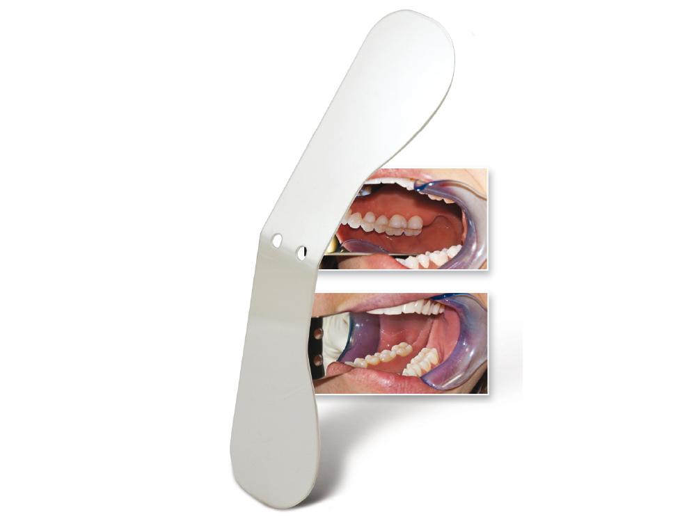 Stainless steel mirror, lingual (upper / lower)