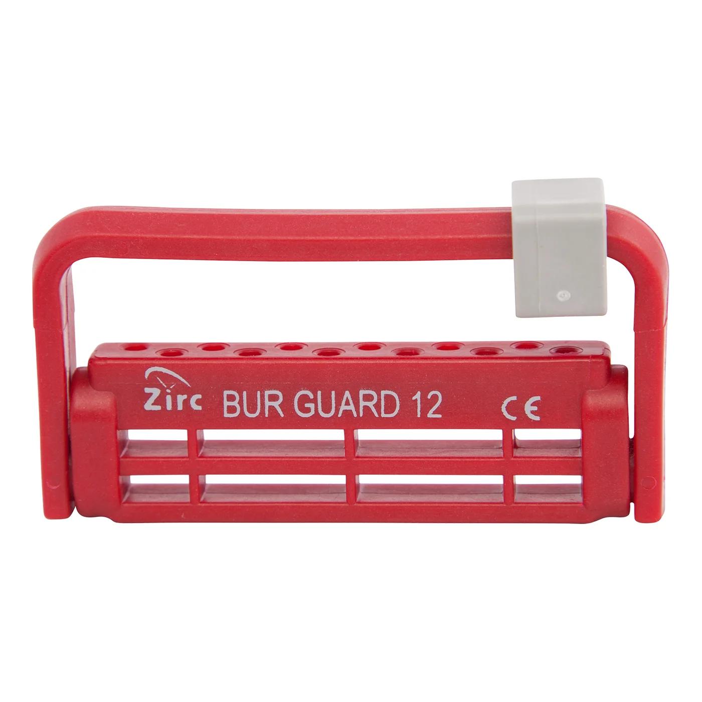 12 Hole Bur Guard Red