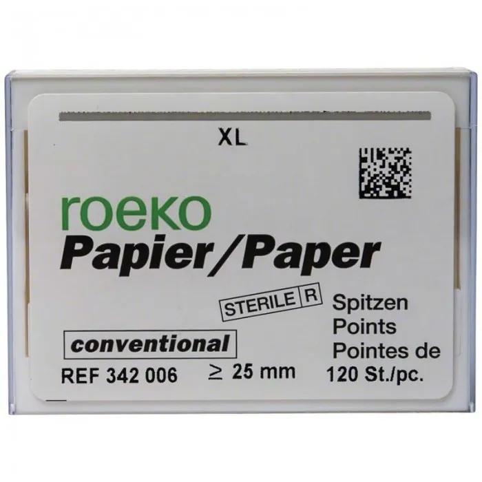 papierpunten Convenional Steril Xl 120stk