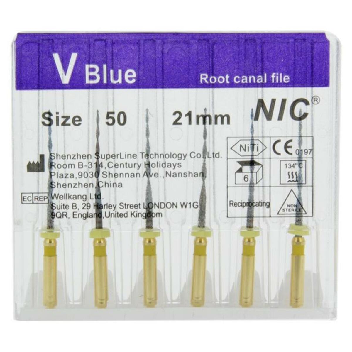 NIC® V-Blue file 21mm