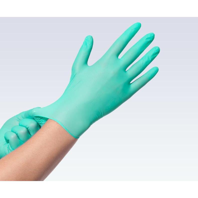 Gants nitrile Comforties Soft Premium non poudrés verts (100 pcs)