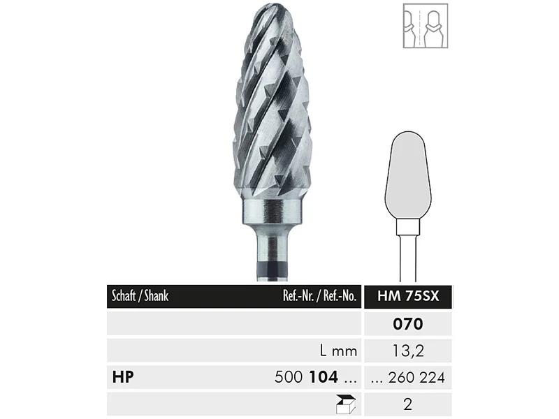 HM 79 SX HP 070 hardmetaalboor