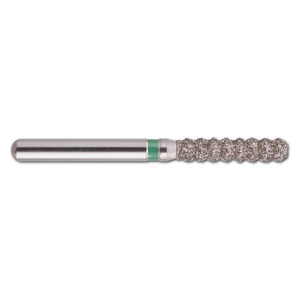 Fraises diamantées NeoDiamond FGS (FG courte) 513 courte grosse réduction - ISO 017, gros (vert), 10 pcs