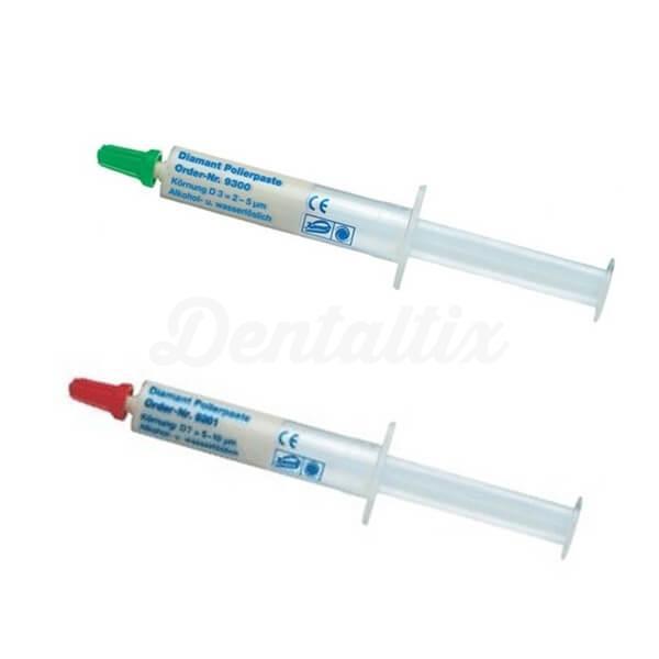 Pâte à polir diamantée pour finitions dentaires (5 g)