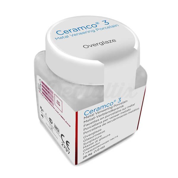 Ceramco 3 Glaçage : Porcelaine pour restaurations métalliques (28,4 g)