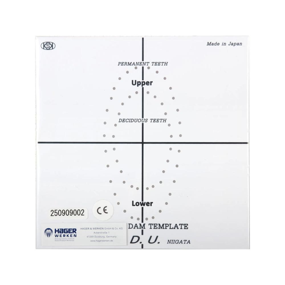 Fit® Rubberdam Template 15x15cm