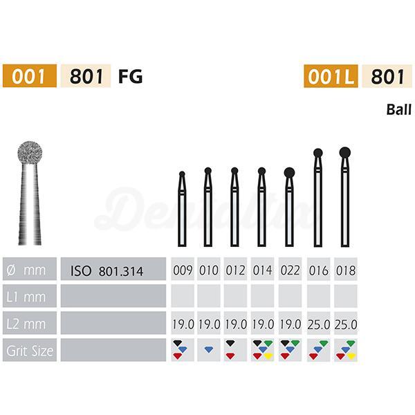 Diamantboor bol 801 BADER FG (5 st.)