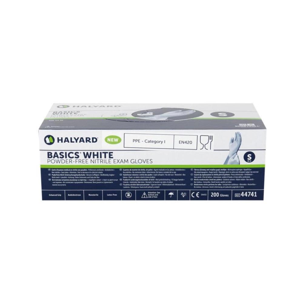 Halyard Basics Nitrile non poudrés blanc small 200 pcs