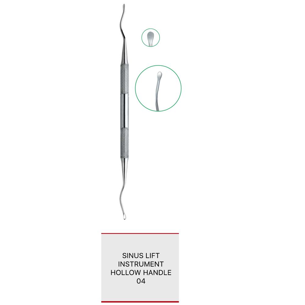 Sinuslift-instrument hol handvat 04 ref. 1021-17