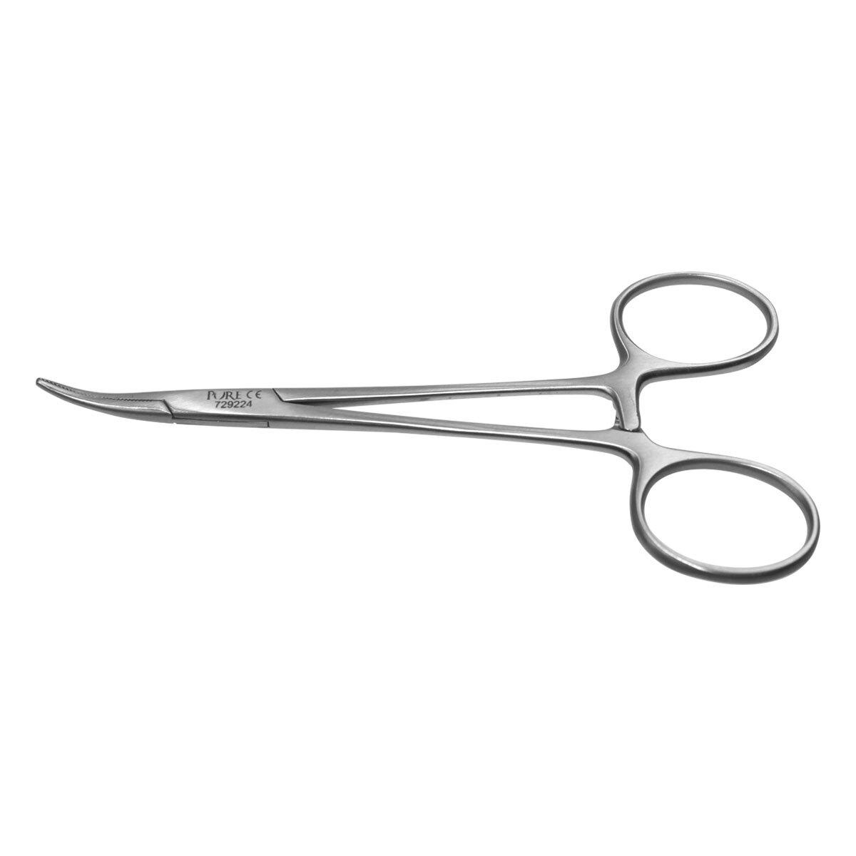 PURE Pince Hemostatique Masquito courbée 12,5cm