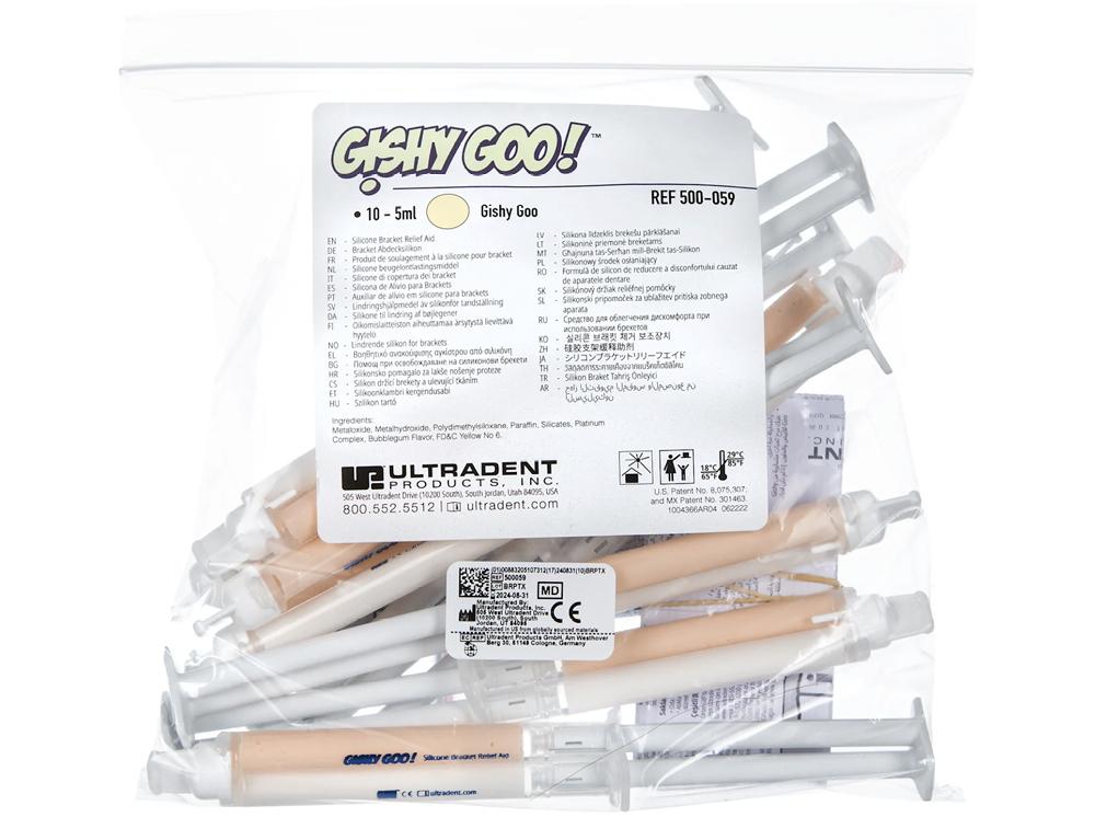 Gishy Goo™ - Silicone de protection pour brackets, 10 piéces