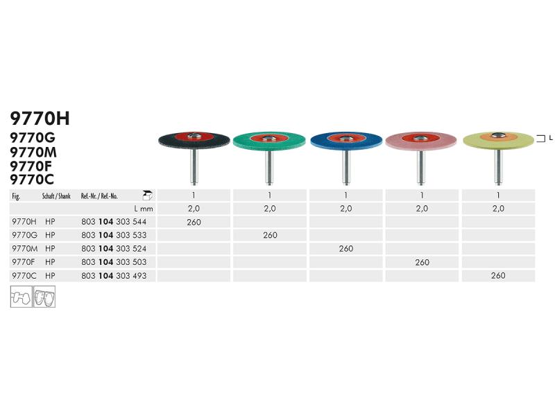 9770 disc à polir (diamond impregnated)