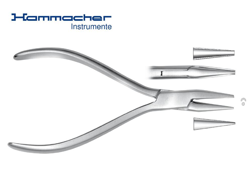Hollow eyelet-forming plier (Hammacher)