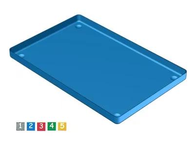 Plateau Aluminium 28X18Cm