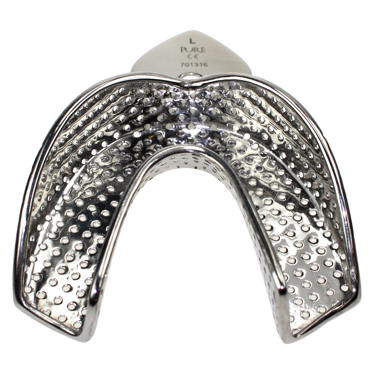 PURE Porte-empreintes perforé pour denté inférieur - L