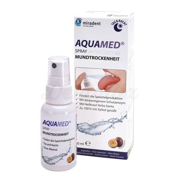 Aquamed : Spray buccal pour la production de salive (30 ml)