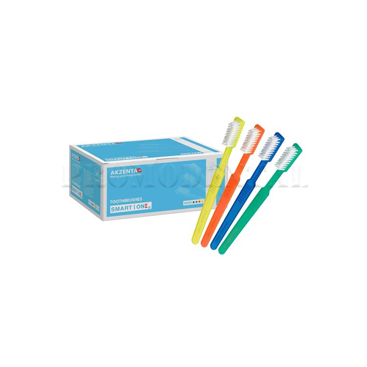 Brosses à dents SMART ONE avec dentifrice intégré