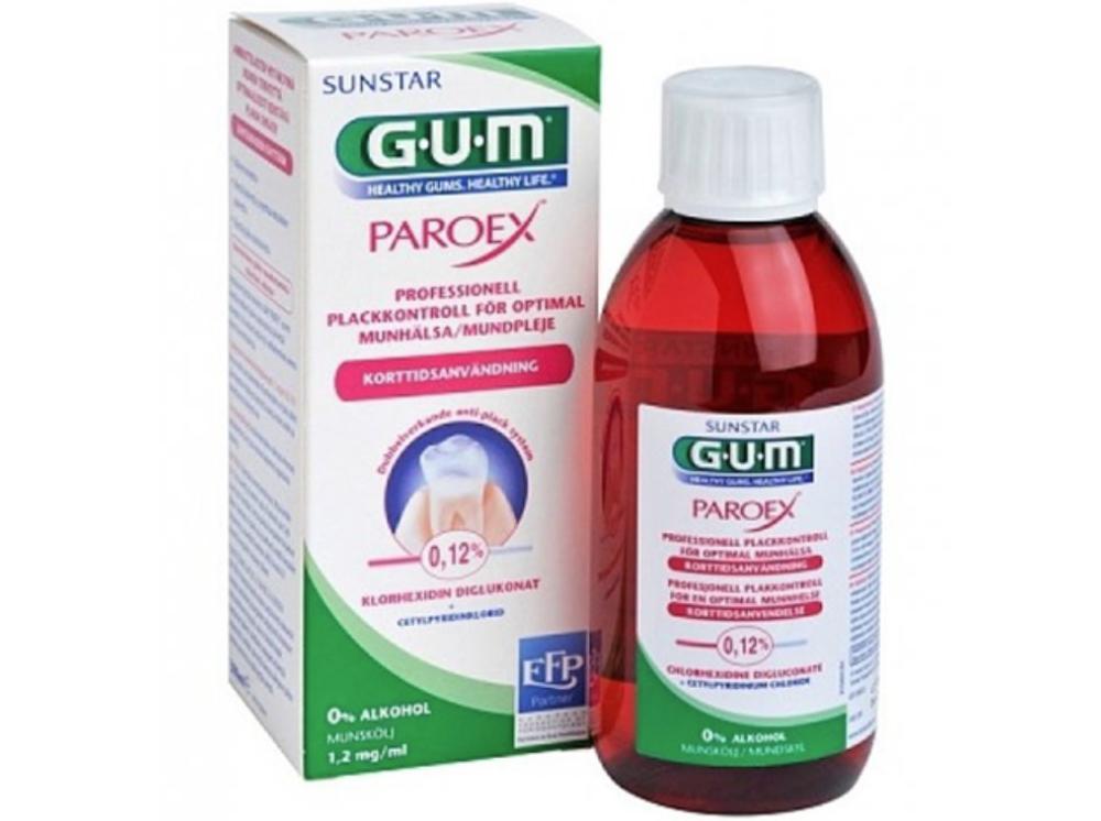 Paroex Mondwater G-U-M 0,12% 300 ml