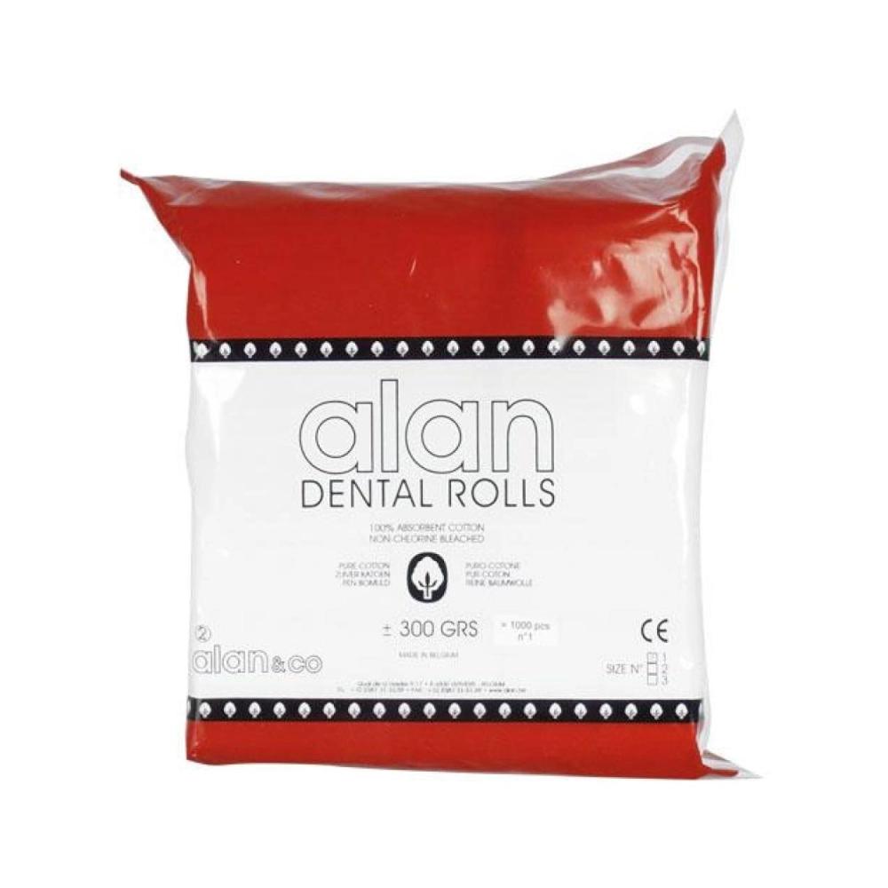 Alan Rouleaux salivaires coton - nr.2 (10mm)
