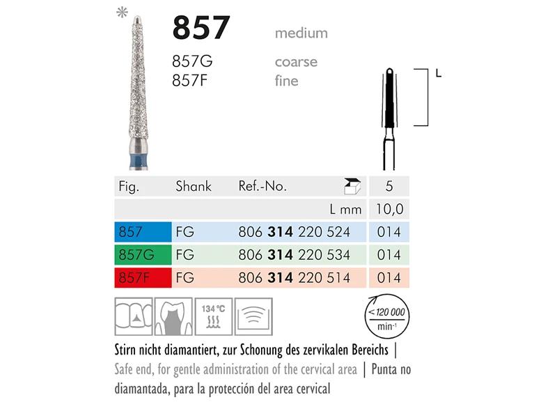 857 instrument diamanté